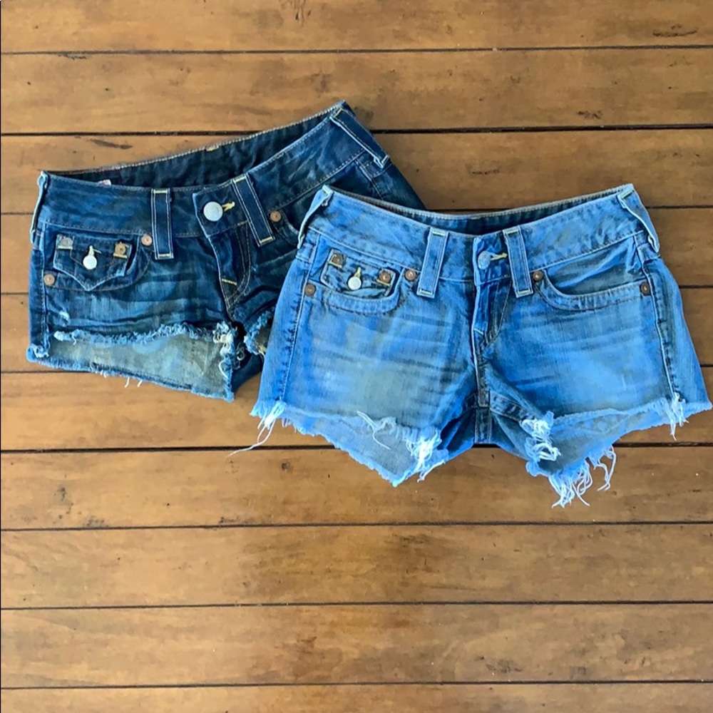 Pair of True Religion Jean shorts